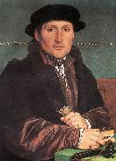 HOLBEIN, Hans the Younger Unknown Young Man at his Office Desk sf oil painting reproduction